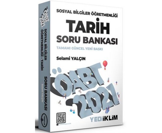 Yediiklim 2021 ÖABT Sosyal Bilgiler Öğretmenliği Tarih Soru Bankası
