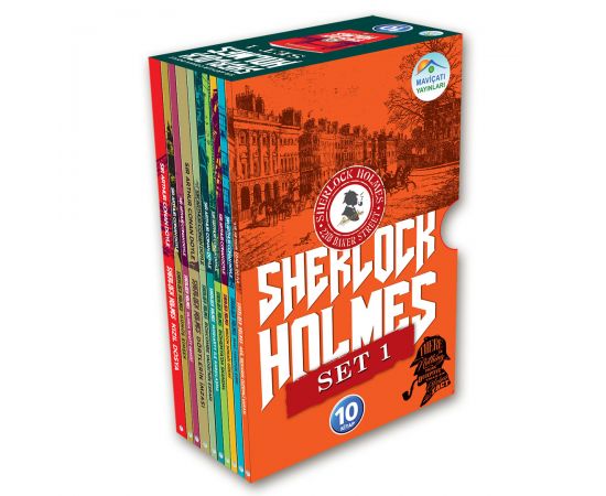 Sherlock Holmes Serisi 10 Kitap Seti -1 Maviçatı Yayınları
