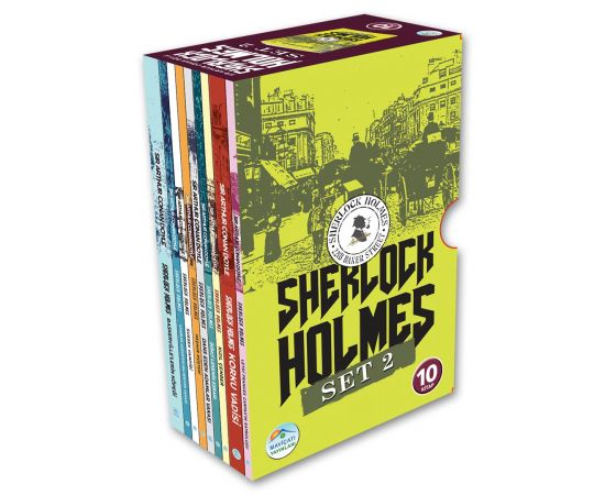 Sherlock Holmes Serisi 10 Kitap Seti -2 Maviçatı Yayınları