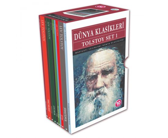 Tolstoy Set-1 Dünya Klasikleri 10 Kitap Maviçatı Yayınları