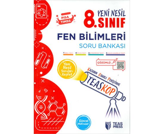 Teas Press 8.Sınıf Fen Bilimleri Soru Bankası