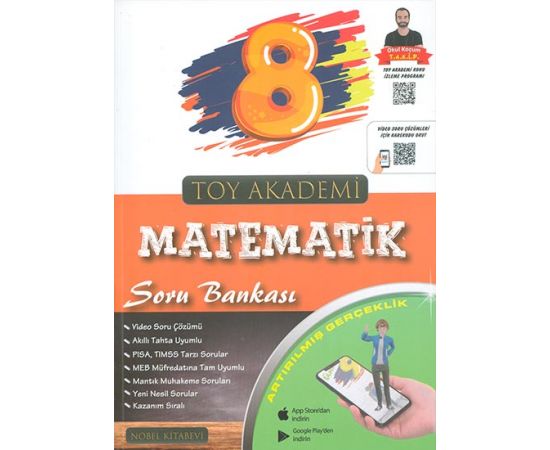 8.Sınıf Matematik Soru Bankası Toy Akademi