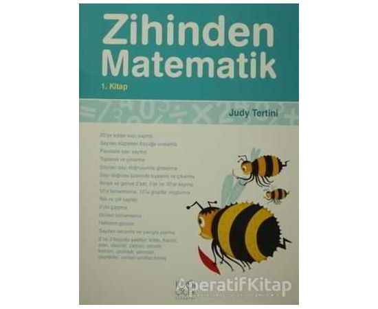 Zihinden Matematik 1. Kitap - Judy Tertini - 1001 Çiçek Kitaplar
