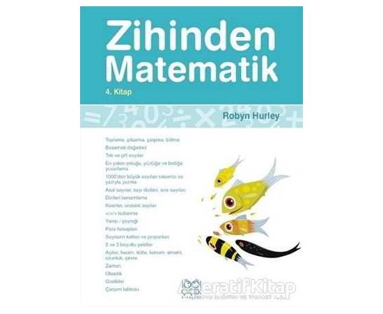 Zihinden Matematik 4. Kitap - Robyn Hurley - 1001 Çiçek Kitaplar
