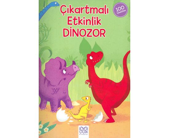 Dinozor - Çıkartmalı Etkinlik - David Hitch - 1001 Çiçek Kitaplar