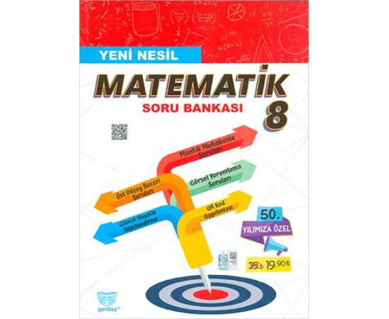 Gendaş 8.Sınıf Matematik Yeni Nesil Soru Bankası