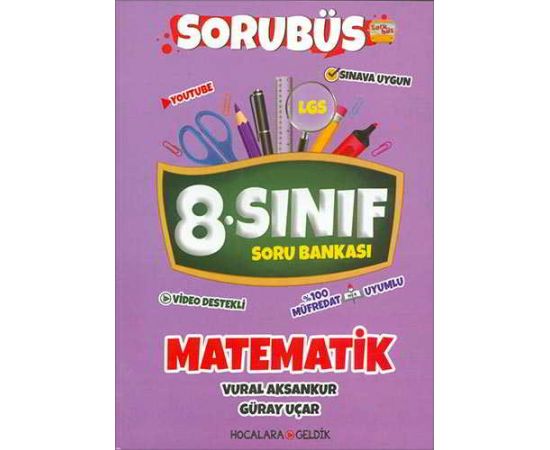 8.Sınıf Matematik Soru Bankası Hocalara Geldik