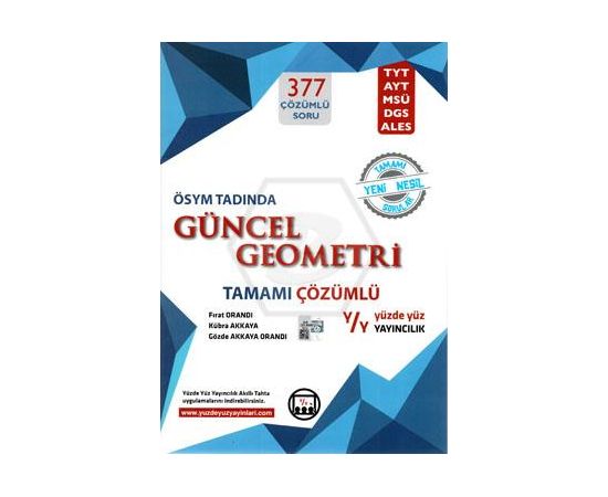 Tamamı Çözümlü Güncel Geometri Yüzde Yüz Yayıncılık