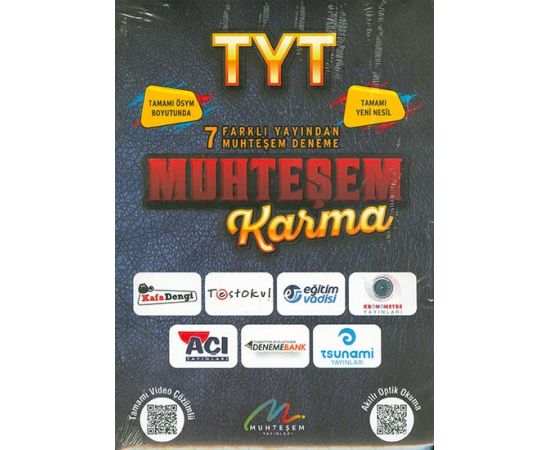 Muhteşem Karma TYT 7li Deneme Seti Muhteşem Yayınları