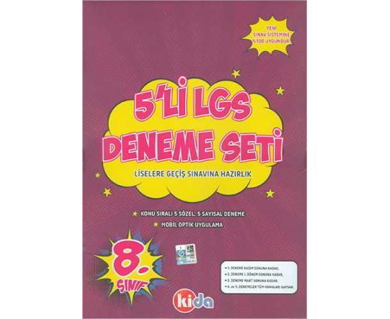 Kida LGS 5 li Deneme Seti