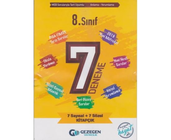 Gezegen 8.Sınıf 7li Deneme