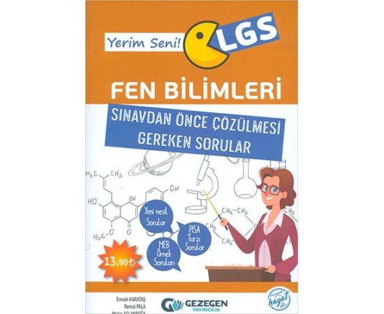 Gezegen LGS Fen Bilimleri Sınavdan Önce Çözülmesi Gereken Sorular