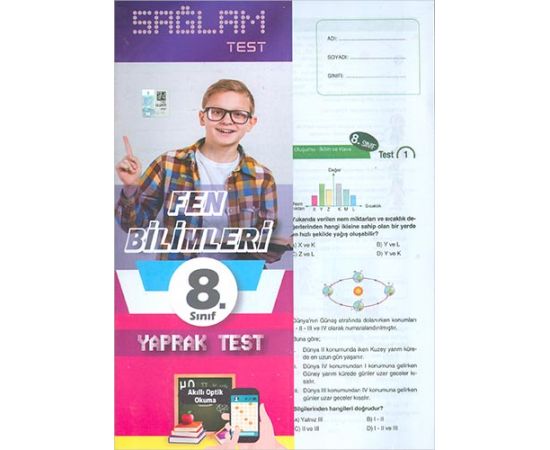 Molekül 8.Sınıf Fen Bilimleri Sağlam Yaprak Test