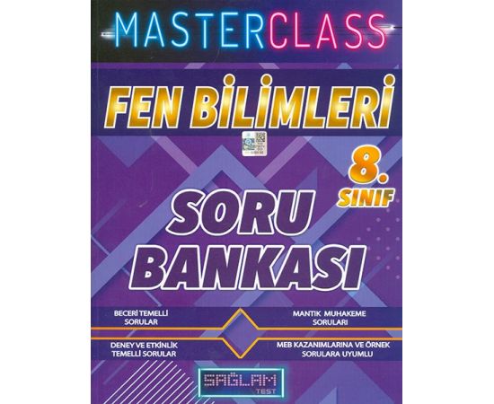 8.Sınıf LGS Fen Bilimleri Soru Bankası Sağlam Test Yayınları