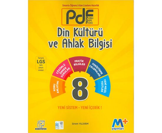 Martı 8.Sınıf LGS Din Kültürü ve Ahlak Bilgisi PDF Planlı Ders Föyü