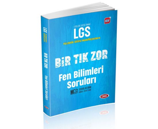Data LGS Bir Tık Zor Fen Bilimleri Soruları