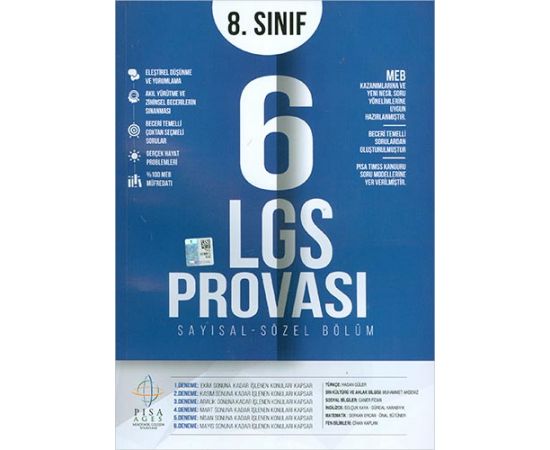 DenemeBank 8.Sınıf LGS Provası Pissa 6 Fasikül