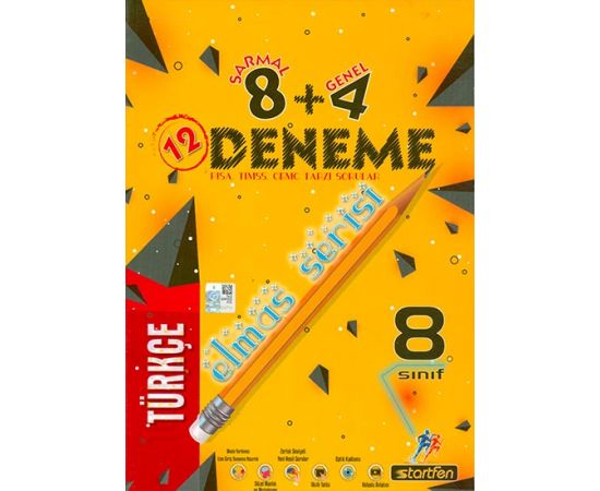 8.Sınıf Türkçe 12 Deneme Startfen Yayınları