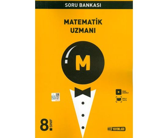 8.Sınıf Matematik Uzmanı Soru Bankası Hız Yayınları