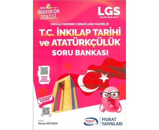 Murat LGS T.C. İnkılap Tarihi ve Atatürkçülük Soru Bankası Defter Serisi