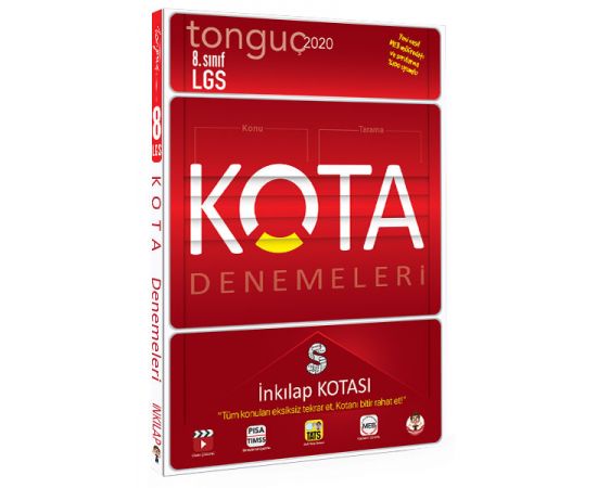 Tonguç Akademi 8.Sınıf LGS KOTA Konu Taramaları İnkılap Kotası