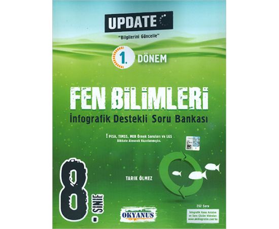 Okyanus 8.Sınıf LGS 1.Dönem Fen Bilimleri Soru Bankası
