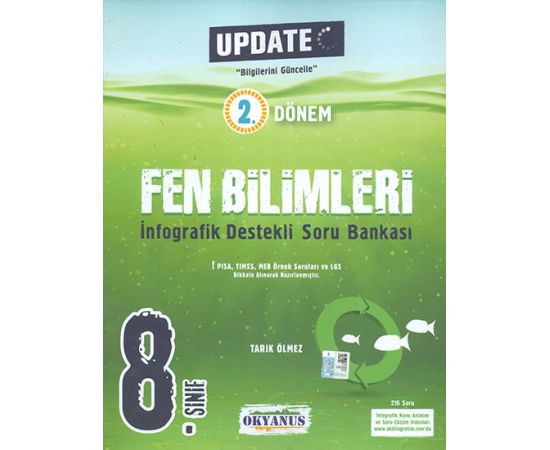 8.Sınıf Fen Bilimleri 2.Dönem Soru Bankası Okyanus Yayınları