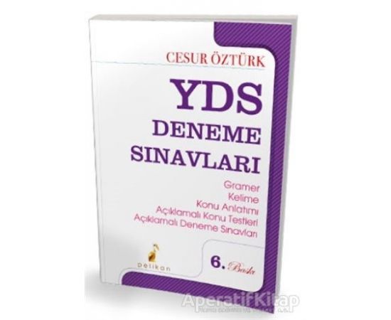 2019 YDS Deneme Sınavları - Cesur Öztürk - Pelikan Tıp Teknik Yayıncılık - Cesur Öztürk