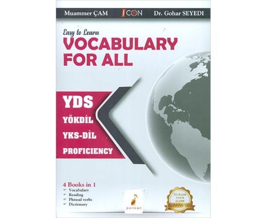 YDS YÖKDİL YKS Dil Vocabulary Proficiency Pelikan Yayınları