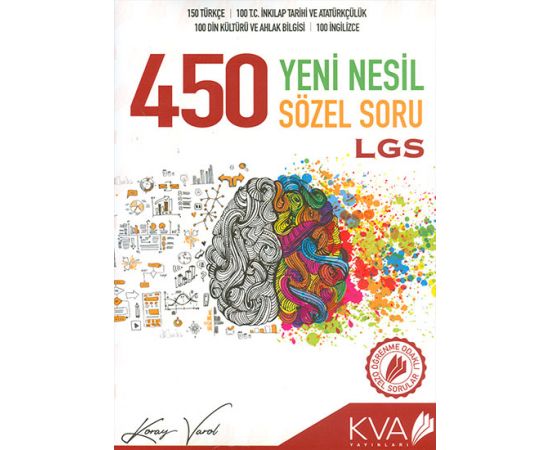 LGS Yeni Nesil Sözel Soru KVA Yayınları