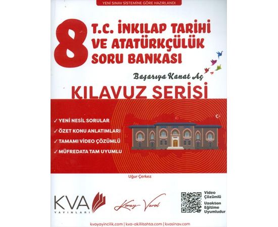 KVA 8.Sınıf İnkılap Tarihi Soru Bankası Kılavuz Serisi