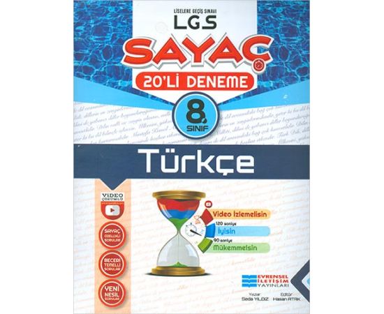 Evrensel 8.Sınıf Sayaç Türkçe 20li Deneme