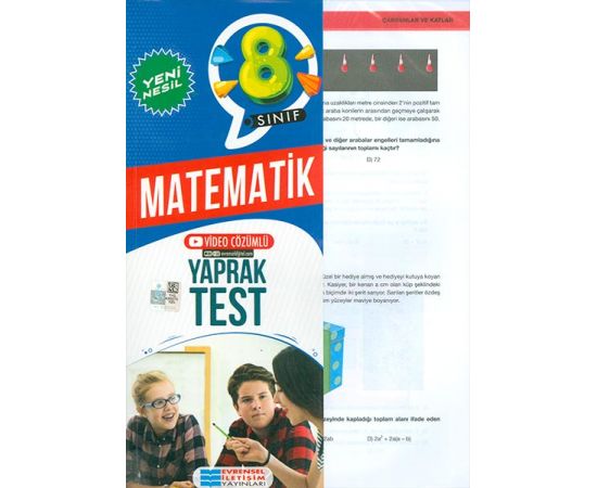 8.Sınıf Matematik Yaprak Test Evrensel İletişim