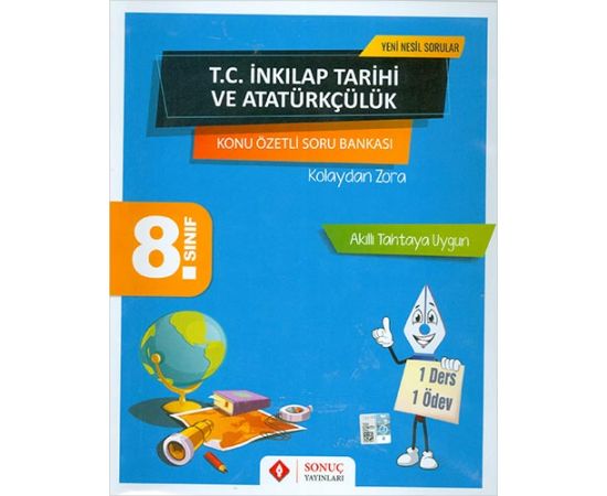 Sonuç 8.Sınıf İnkılap Tarihi Konu Özetli Soru Bankası