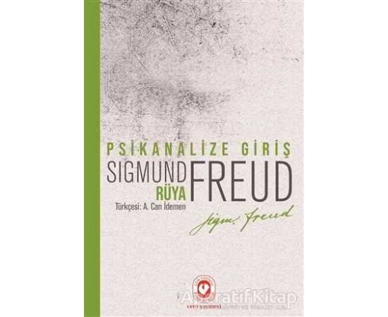 Psikanalize Giriş - Rüya - Sigmund Freud - Cem Yayınevi
