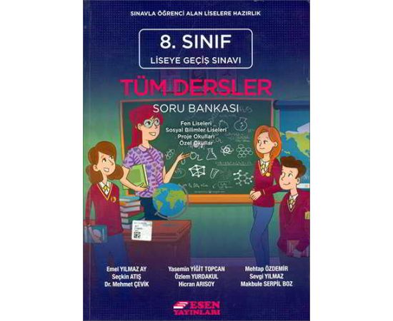 Esen 8.Sınıf Tüm Dersler Soru Bankası
