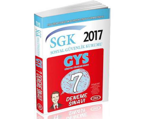 Data SGK Sosyal Güvenlik Kurumu Görevde Yükselme 7 Deneme Sınavı 2017