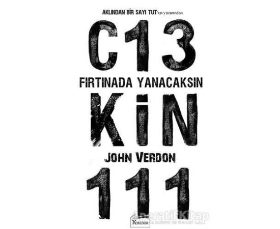 Fırtınada Yanacaksın - John Verdon - Koridor Yayıncılık