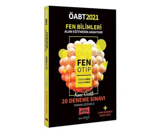 Yargı 2021 ÖABT Fen Bilimleri FENOTİP Konu Özetli Çözümlü 20 Deneme Sınavı