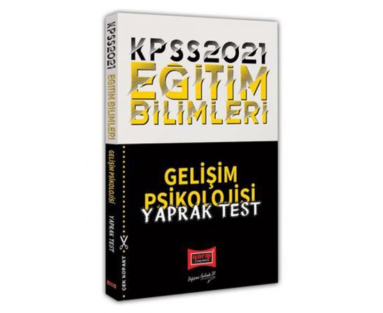 Yargı 2021 KPSS Eğitim Bilimleri Gelişim Psikolojisi Yaprak Test