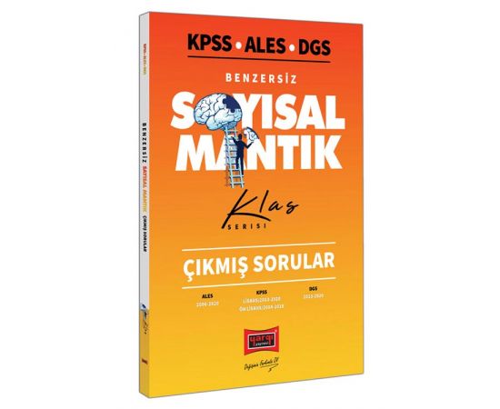 Yargı KPSS ALES DGS Benzersiz Sayısal Mantık Çıkmış Sorular Klas Serisi
