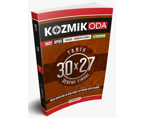 Kozmik Oda 2021 KPSS Tarih 30x27 Deneme PDF Çözümlü