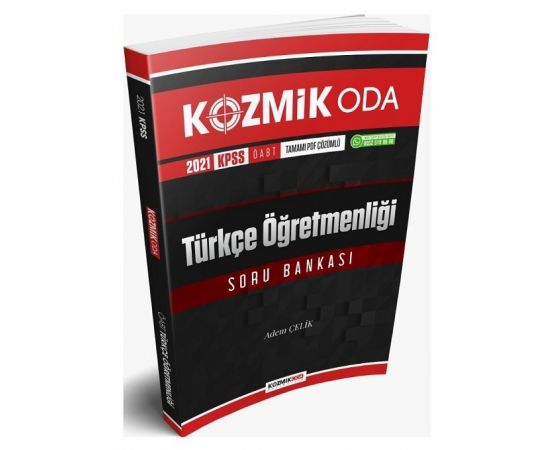 Kozmik Oda 2021 ÖABT Türkçe Öğretmenliği Soru Bankası PDF Çözümlü