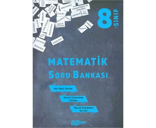 8.Sınıf Matematik Soru Bankası EnPro Yayınları