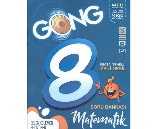 8.Sınıf GONG Matematik Soru Bankası Eğiten Kitaplar