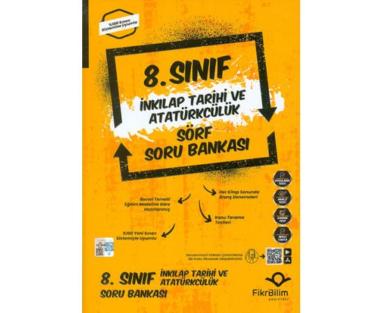 FikriBilim 8.Sınıf TC. İnkılap Tarihi ve Atatürkçülük Soru Bankası