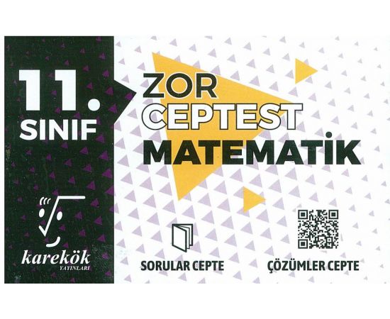 Karekök 2021 11. Sınıf Matematik Zor Cep Test