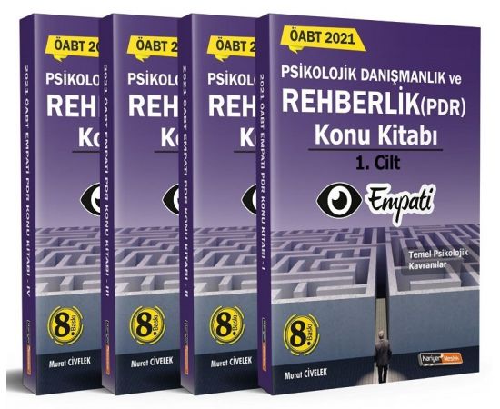 Kariyer Meslek 2021 ÖABT Rehberlik EMPATİ Konu Anlatımlı Modüler Set - Murat Civelek