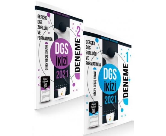 Pelikan 2021 DGS İkizi 2 Özgün Deneme Sınavı Dijital Çözümlü