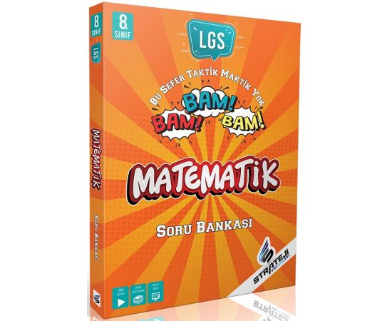 Strateji 2021 8. Sınıf LGS Matematik Bam Bam Soru Bankası